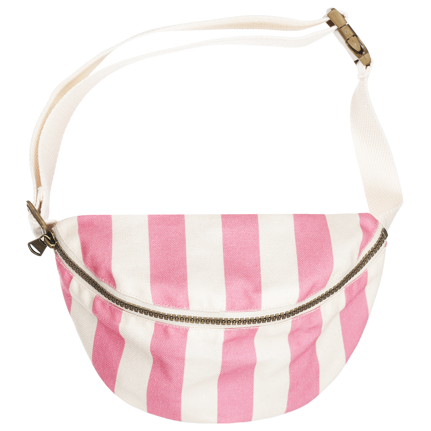 TND Bum Bag Soleil - Roze en witte strepen