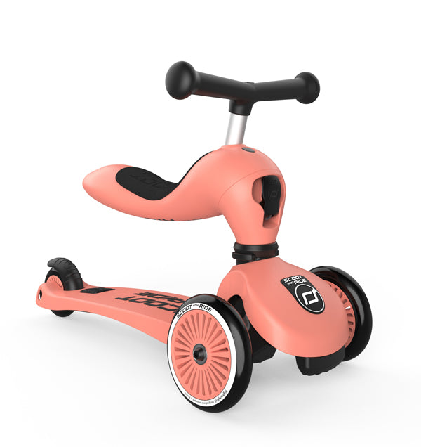 Loopfiets/step highwaykick 1 - peach