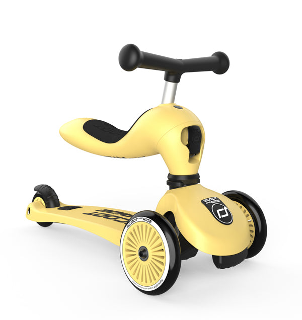 Loopfiets/step highwaykick 1 - Lemon