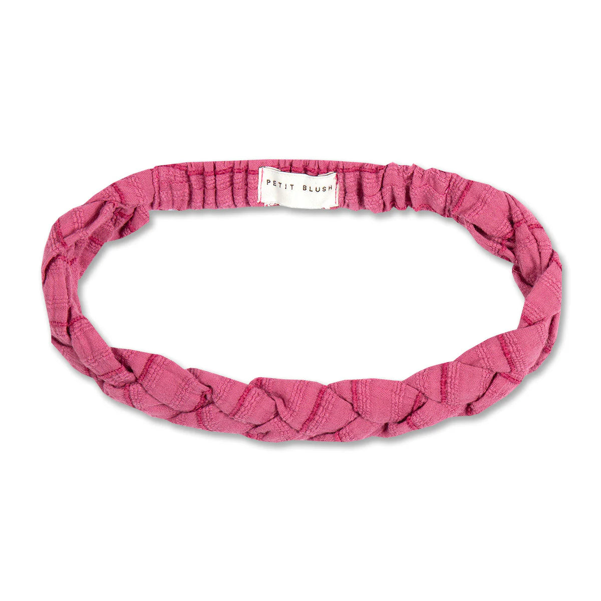 Braided Headband |Red Violet