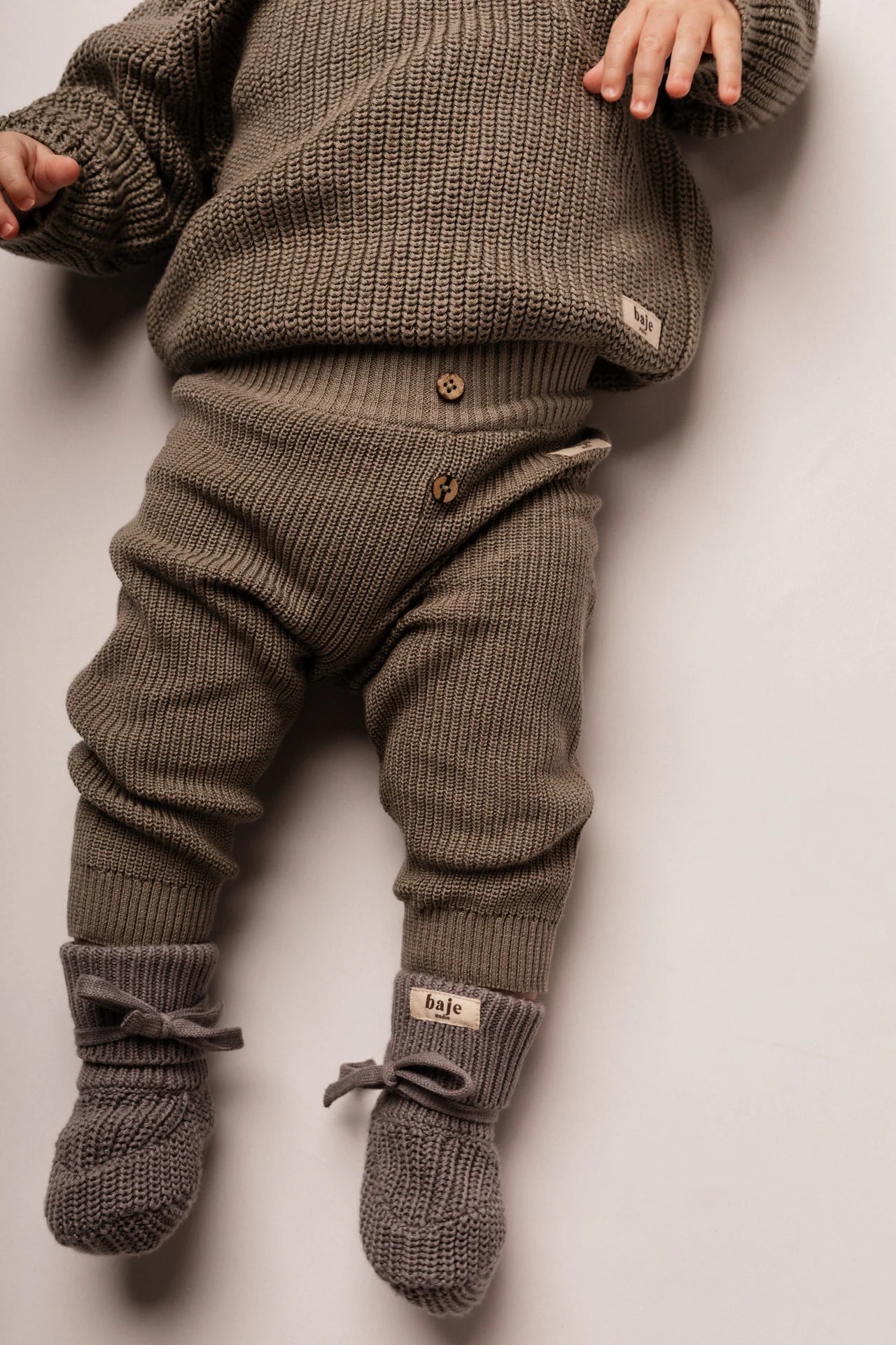 Babybroek Wil - Green moss