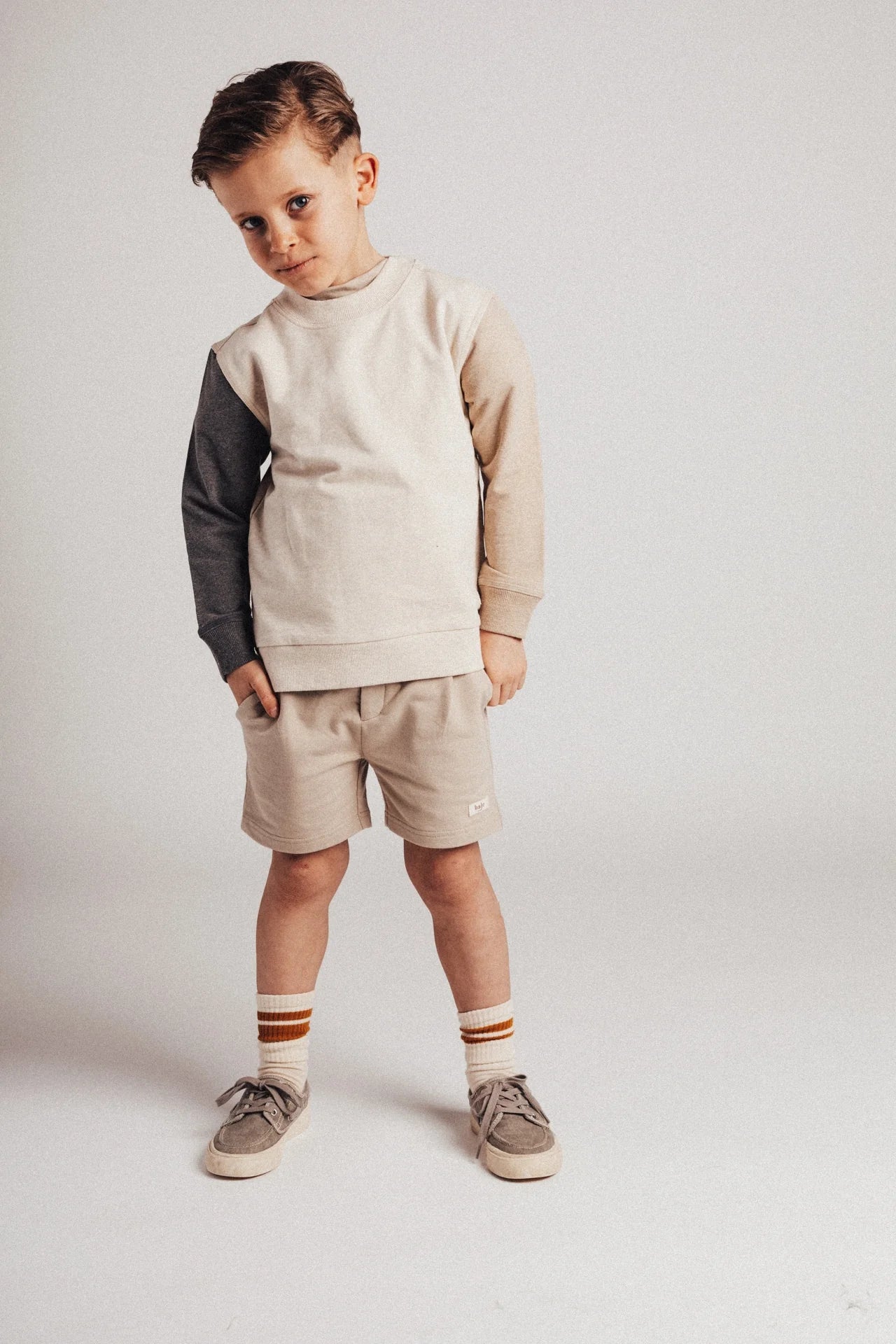 Baje - Sweater, multi vanilla