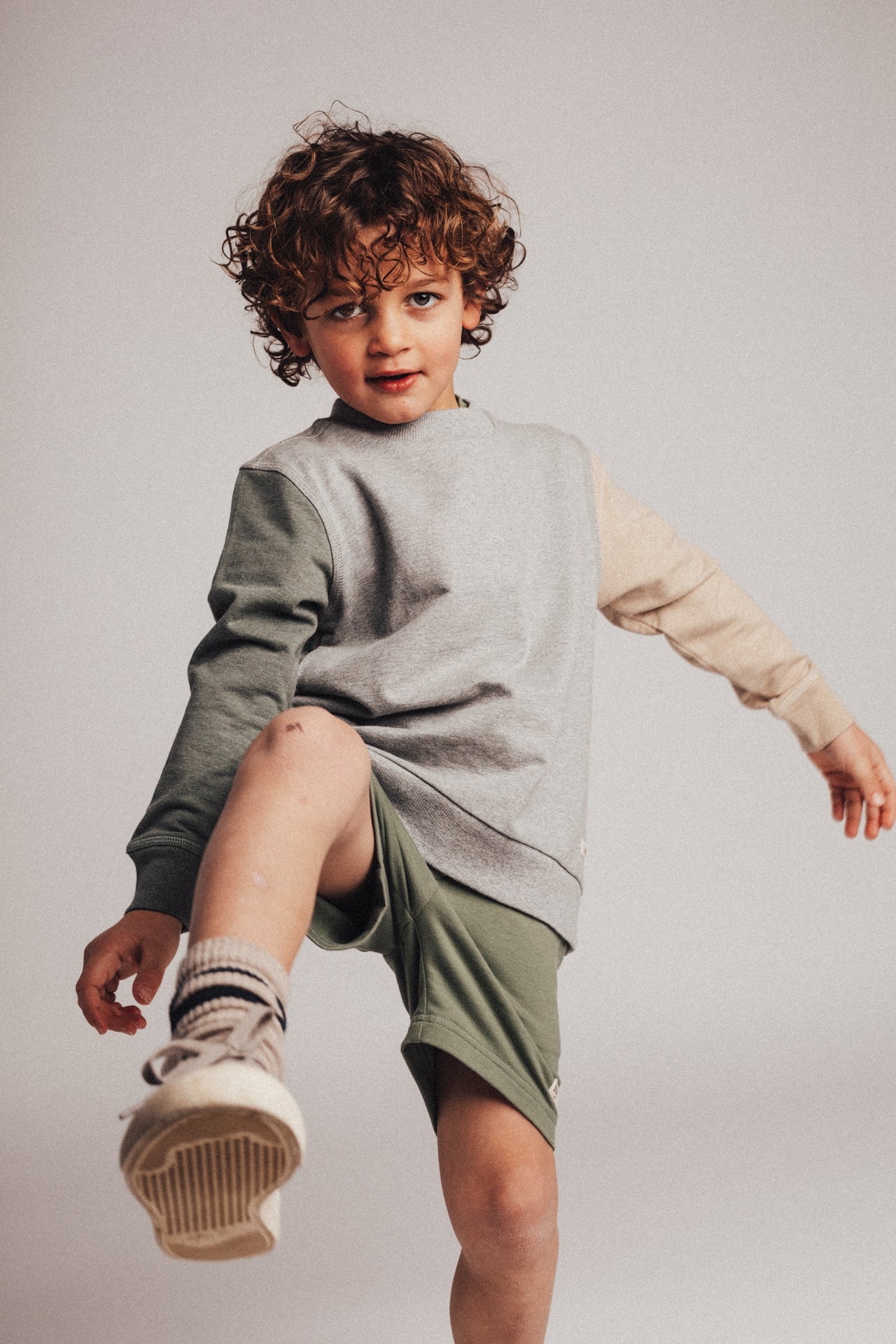 Baje - Maior Sweater Multi Grey Melange
