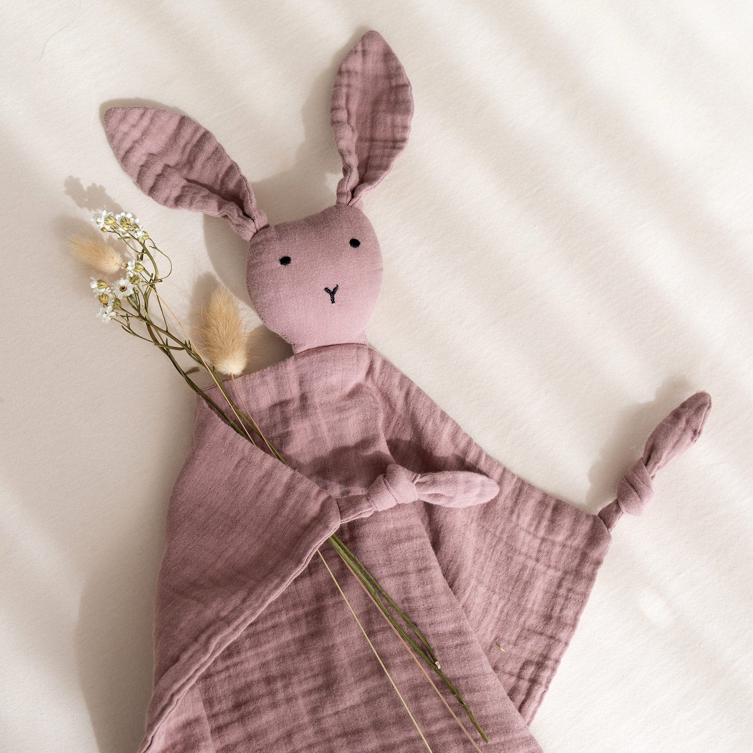 BUNNY 40x40 cm ginger katoen mousseline