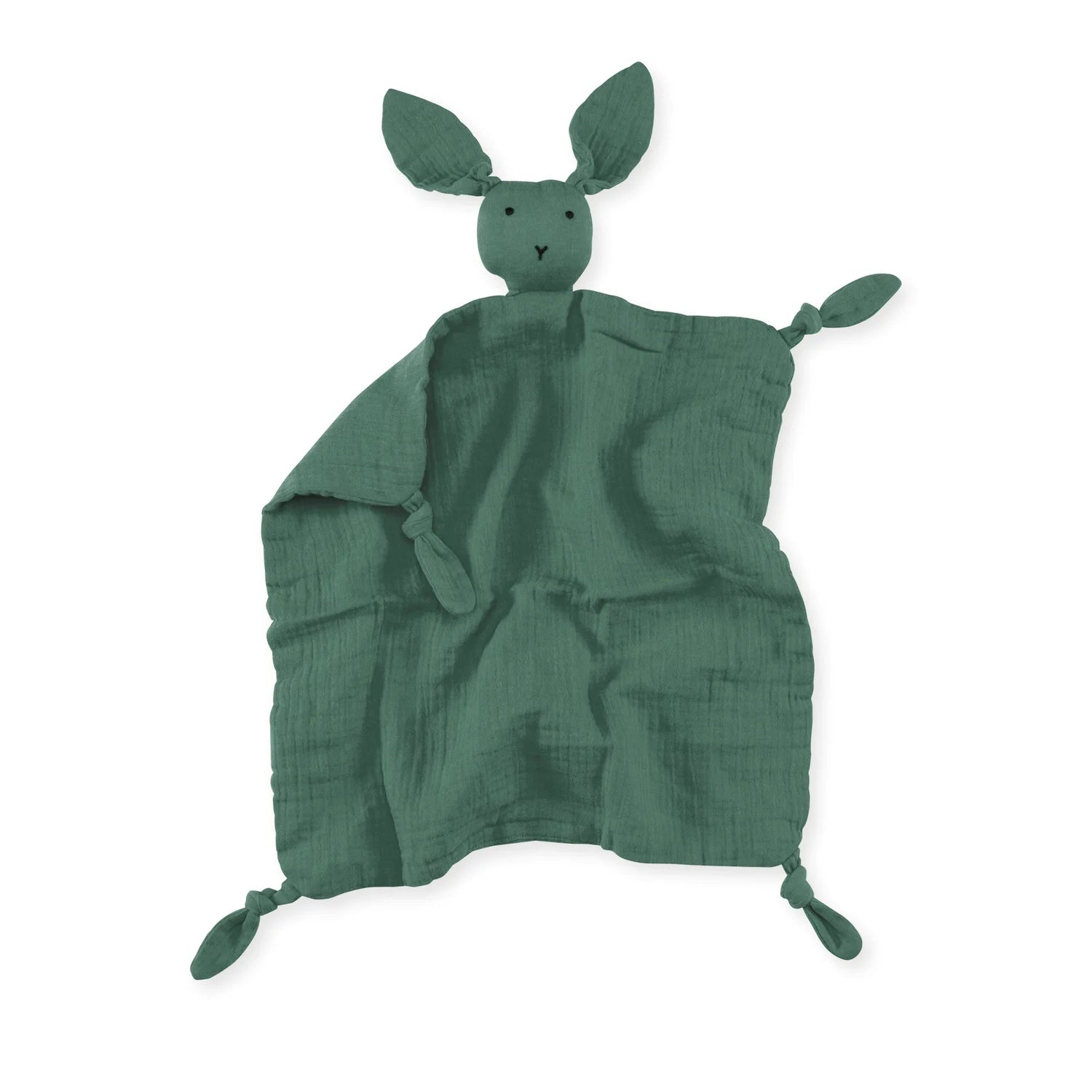 BUNNY 40x40 cm green katoen mousseline