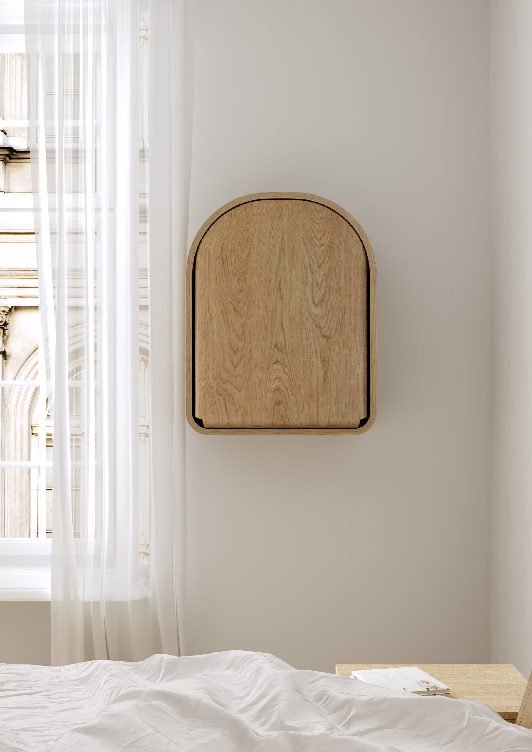 Kai wandverschoontafel - eik