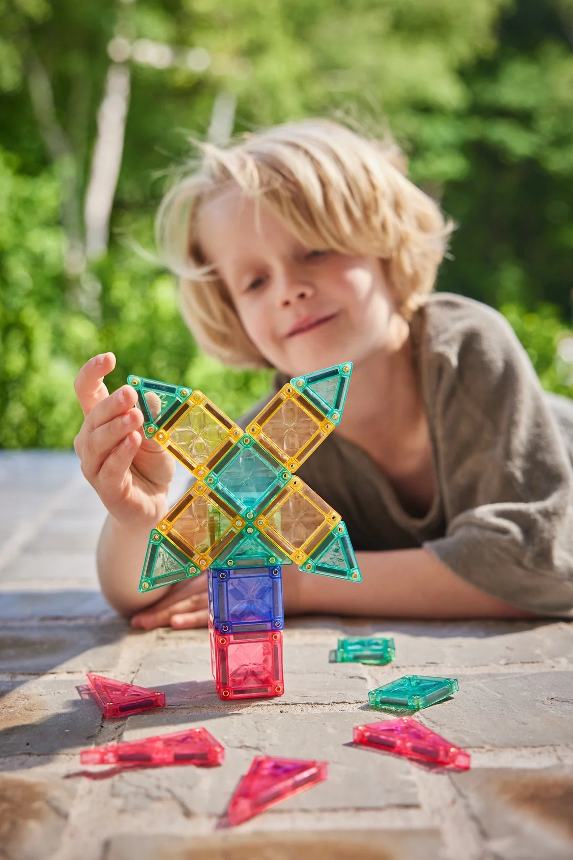 Cleverclixx Mini Tiles Pack Pastel | 28 Stuks