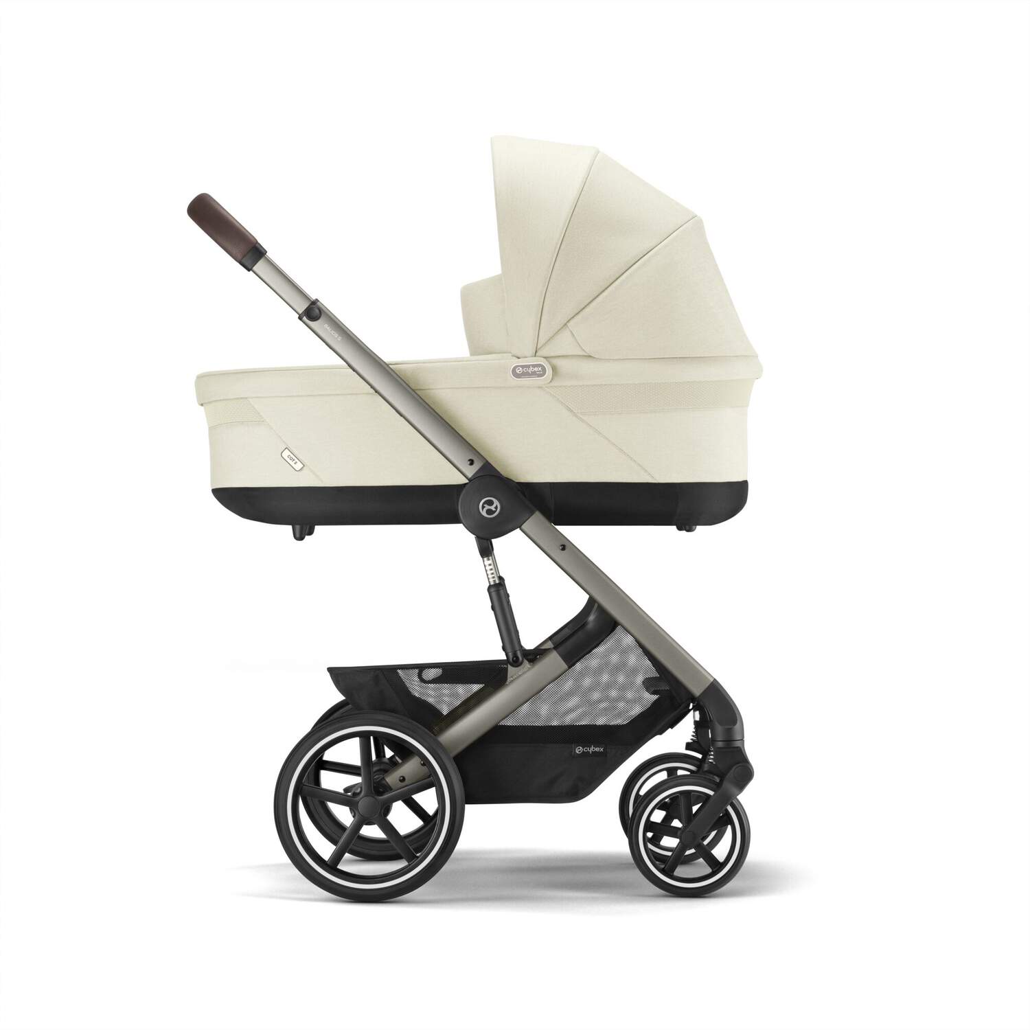 Cybex Balios S Lux - Seashell Beige (Taupe frame)