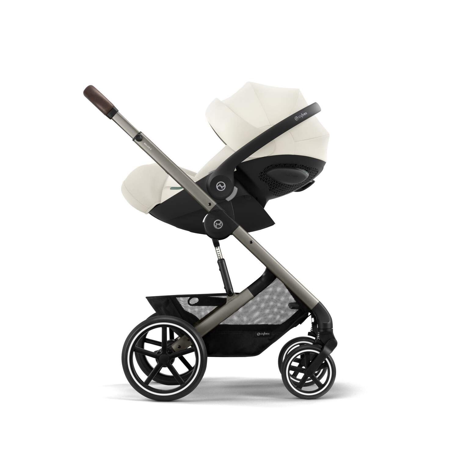 Cybex Balios S Lux - Seashell Beige (Taupe frame)