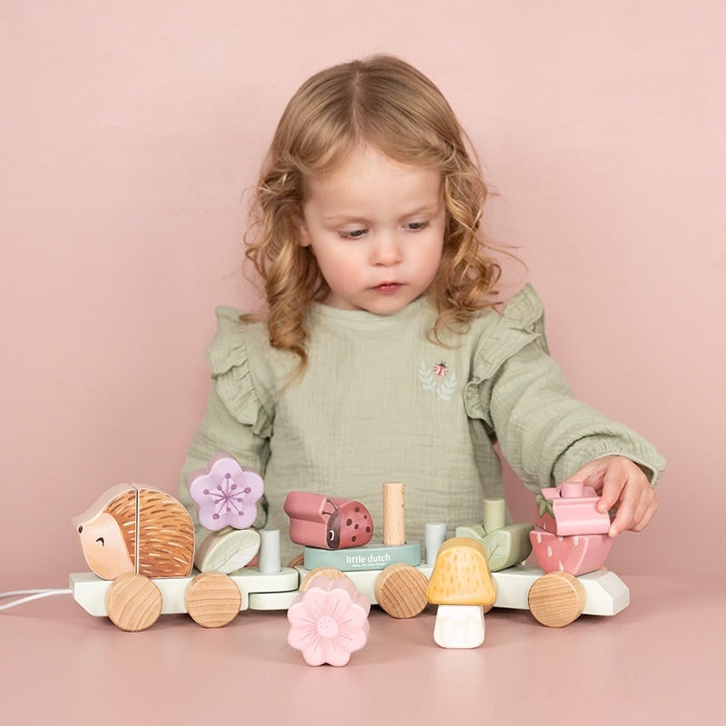 Blokkentrein Egel - Fairy Garden FSC