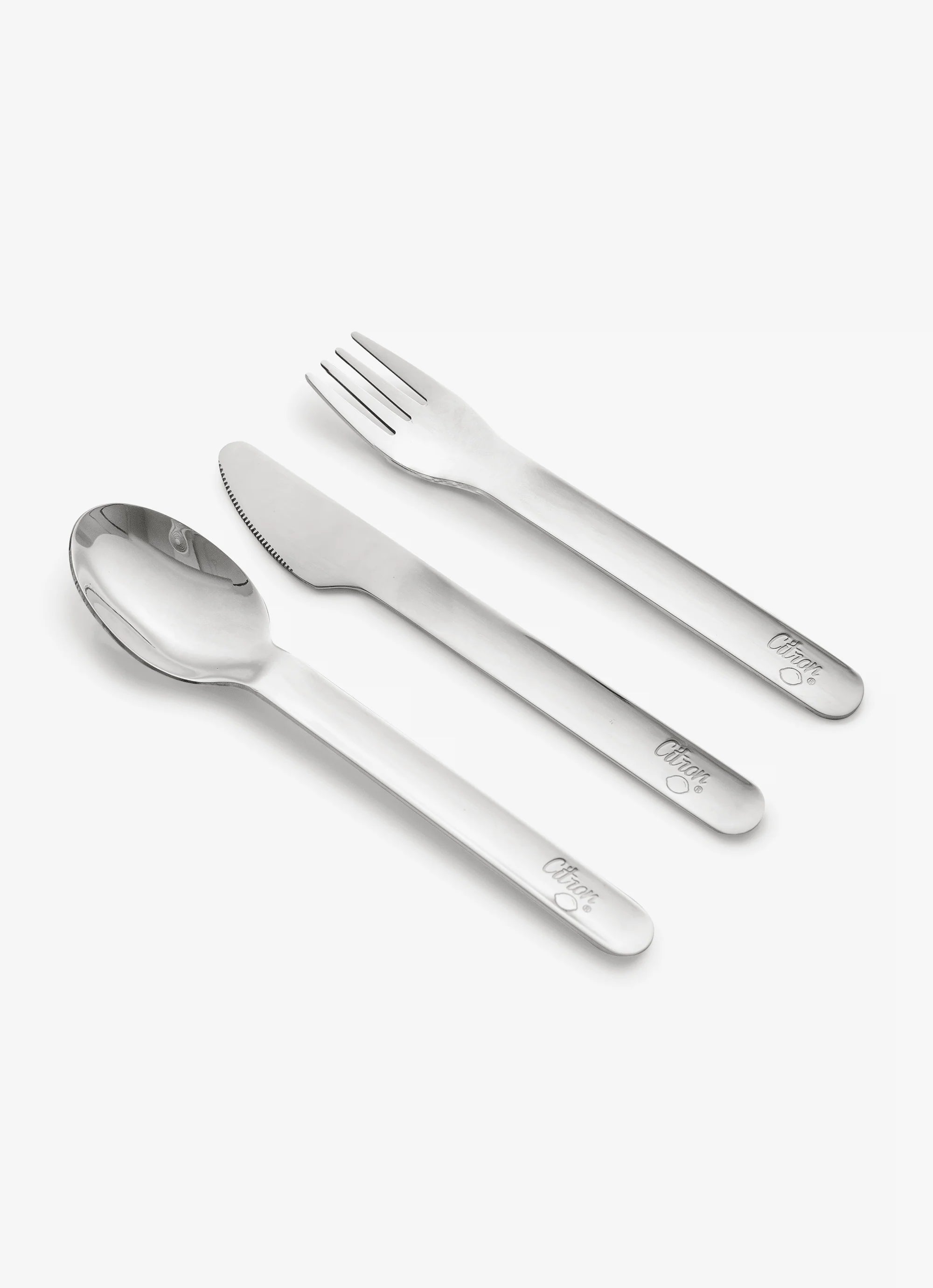 Stainless steel bestekset - on the go