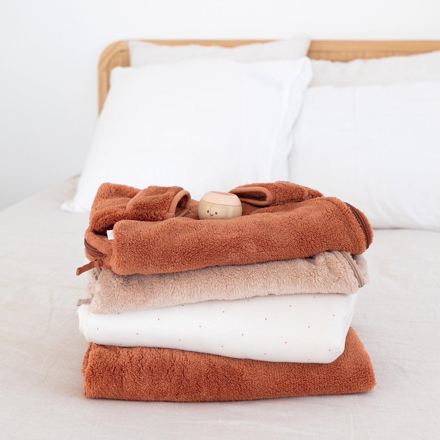 DEKEN 75x100cm noisette softy tog 2.5