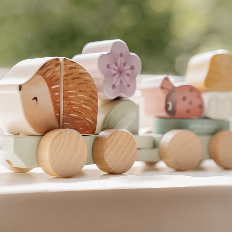 Blokkentrein Egel - Fairy Garden FSC