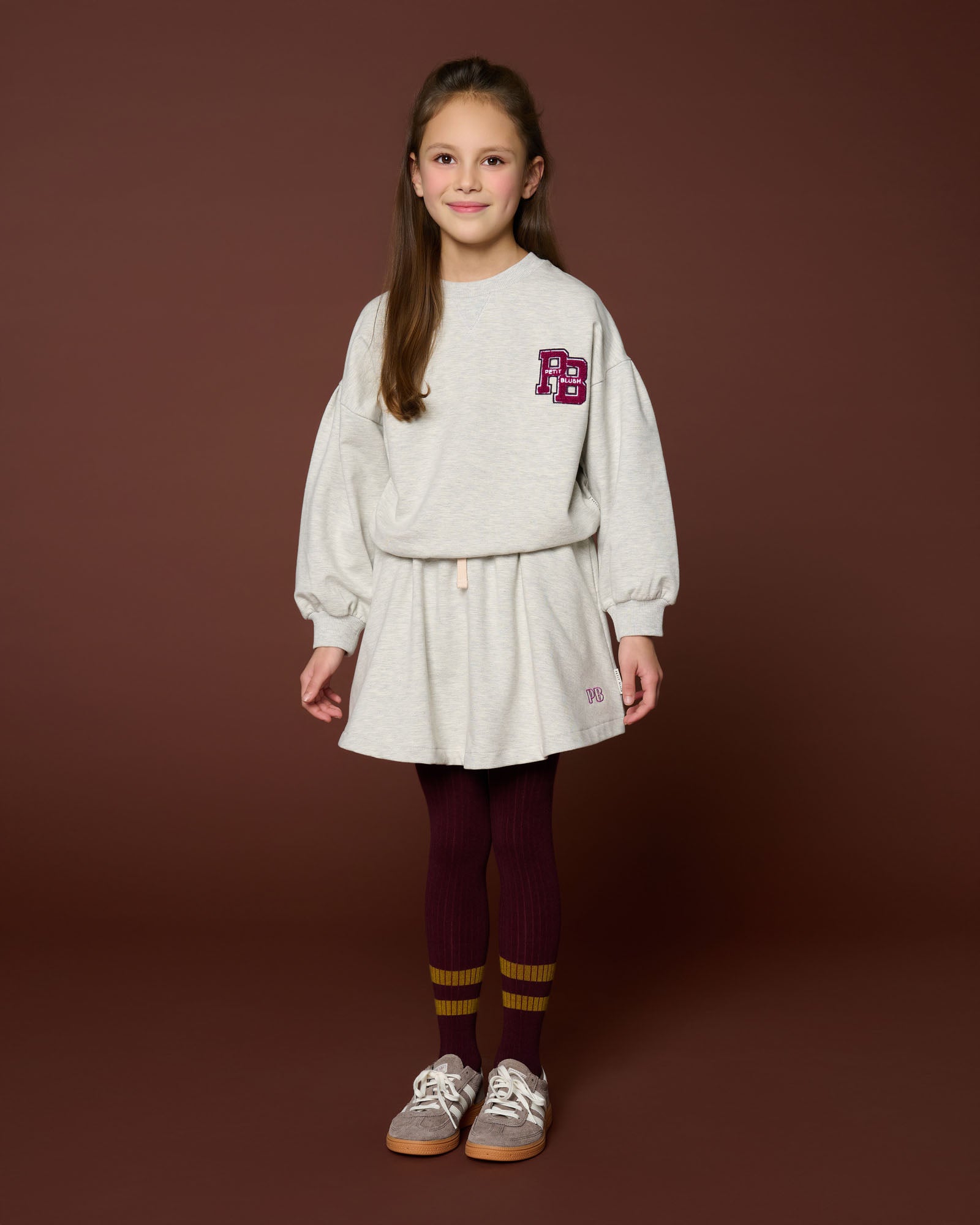 Easy Sweater PB Logo | Grey Melange