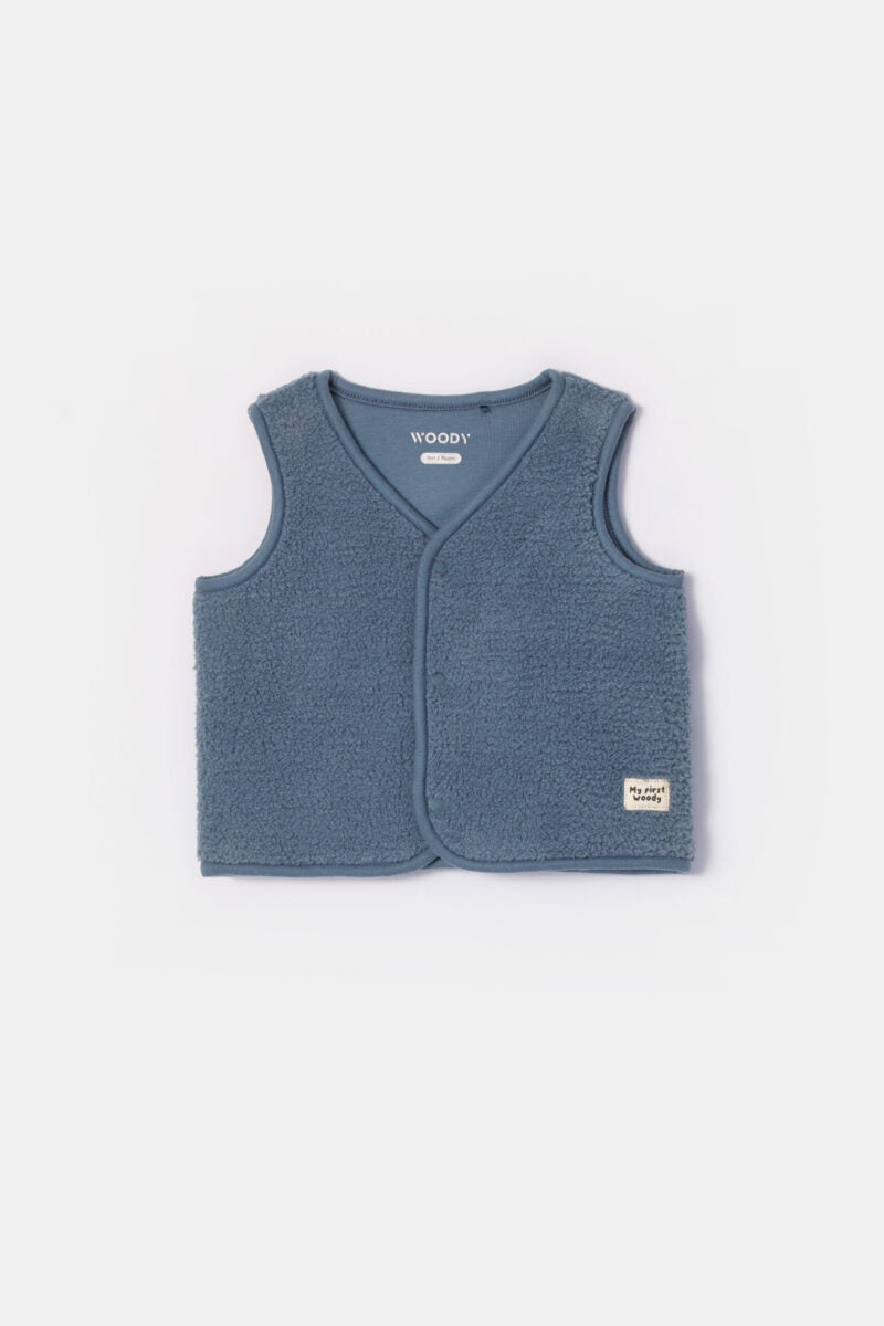 Bodywarmer blauwgrijs