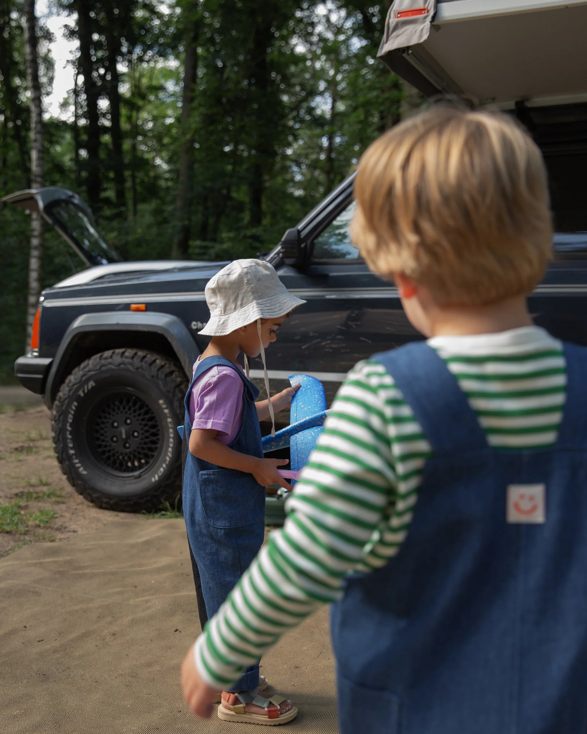 The Elias - Blue Denim Dungarees