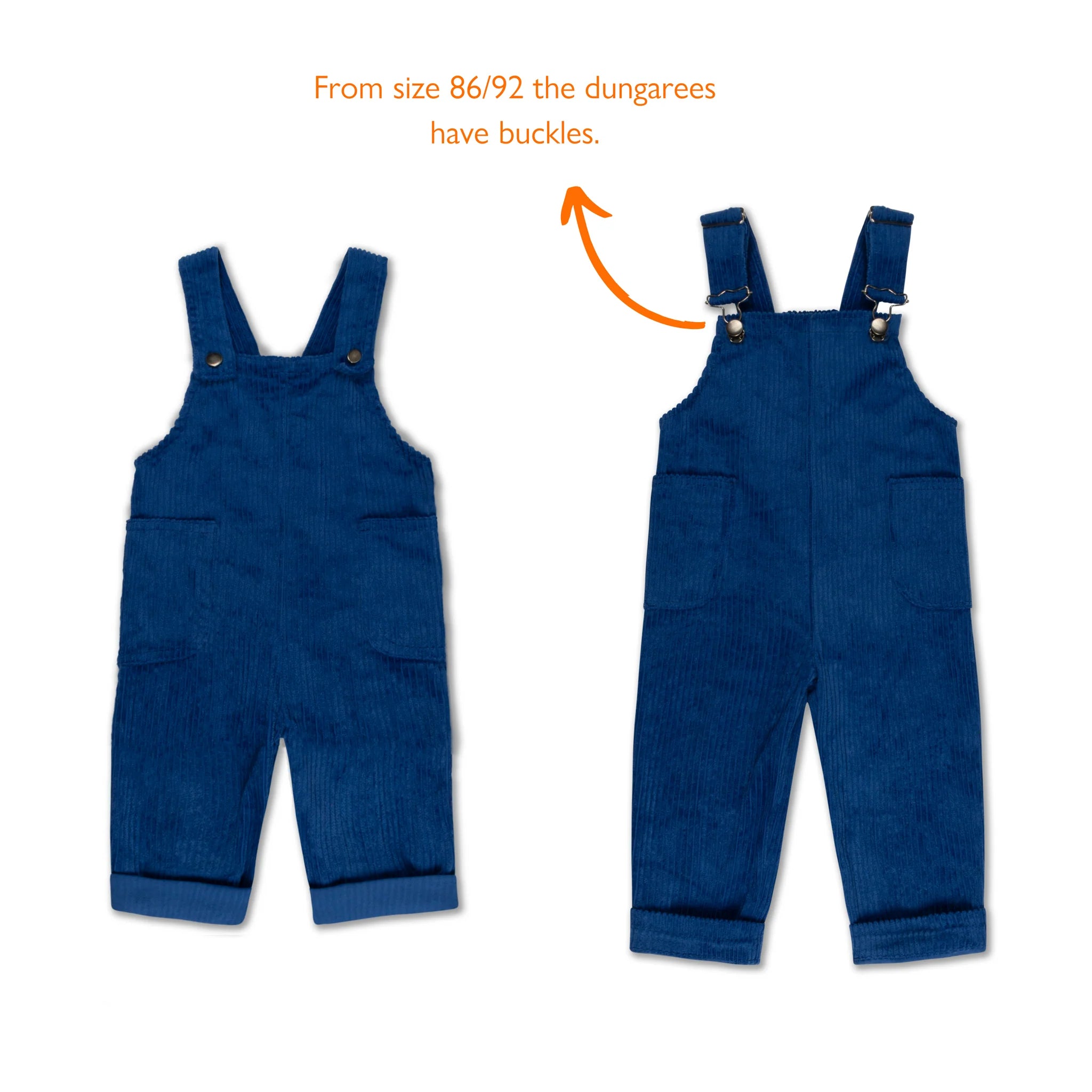 The Elias - Blue Denim Dungarees