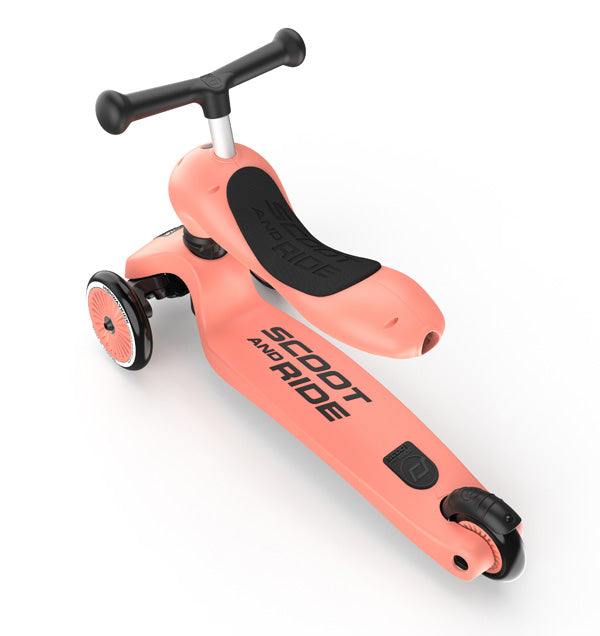Loopfiets/step highwaykick 1 - peach