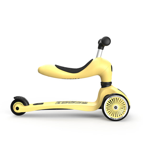 Loopfiets/step highwaykick 1 - Lemon