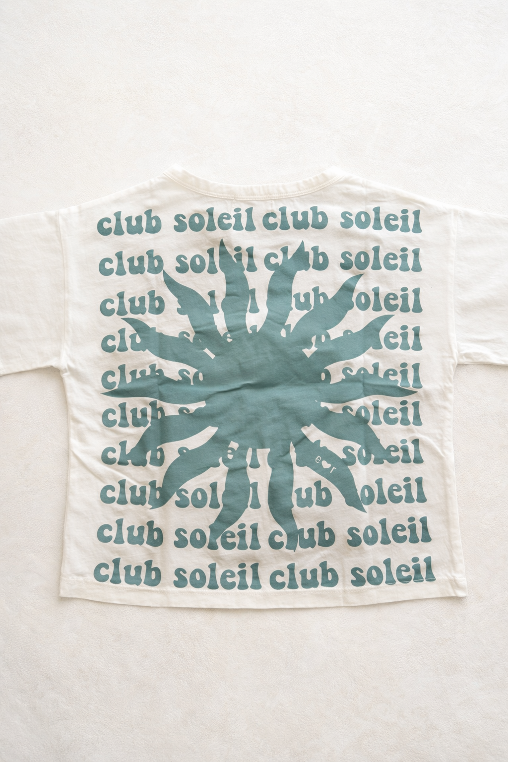 Little green CLUB SOLEIL t-shirt loose fit