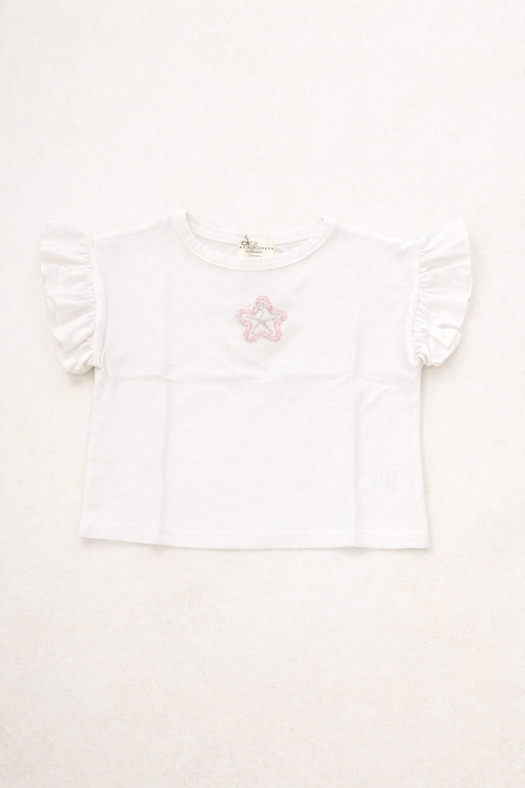 Little STARFISH t-shirt white loose fit