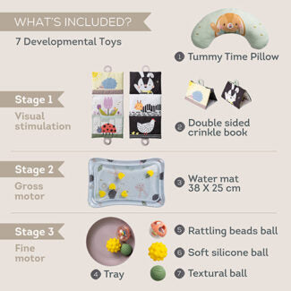 Taf Toys - Tummy Time Essentials Kit