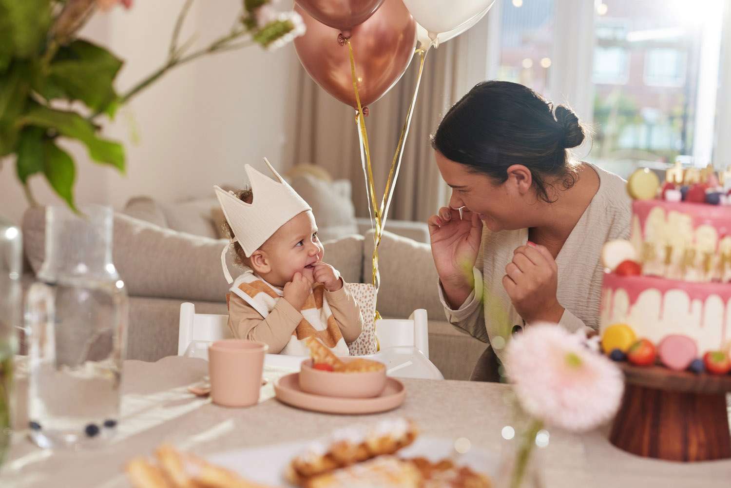 Verjaardagskroon Party Collection - Ivory