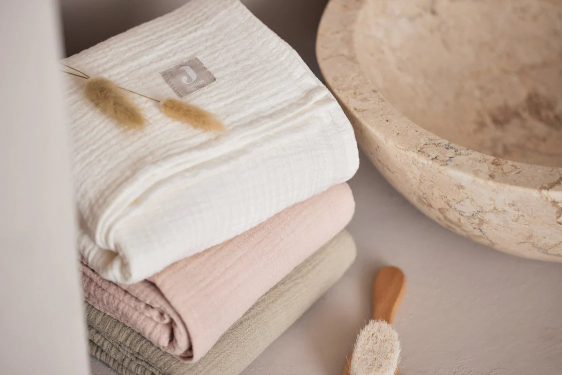 hydrofiele multiedoek large 115 x 115 cm wild rose/ivory (swaddle) 2pack