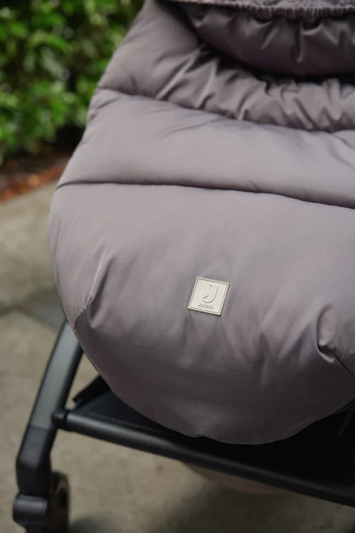 Jollein - Voetenzak buggy/kinderwagen Puffed - Grey