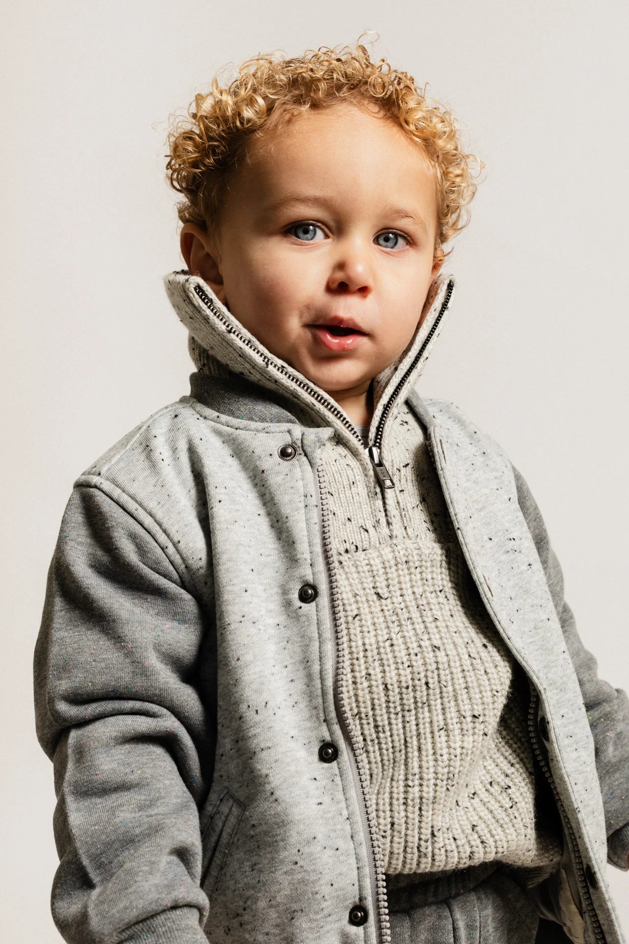 Morrens - Grey melange multicolor