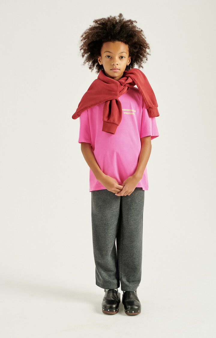 T-Shirt. AMV Fizvalley rose fluo