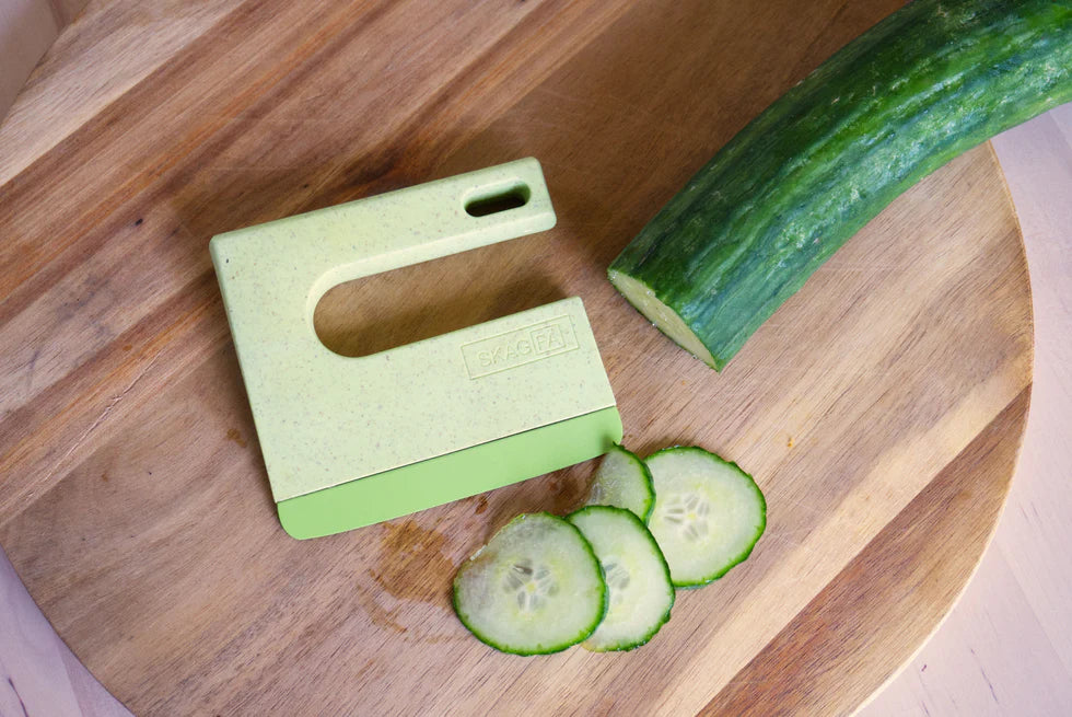 KLYV Kinderkeukenmes – Limoen | Veilig Startersmes voor Kinderen 🔪💚