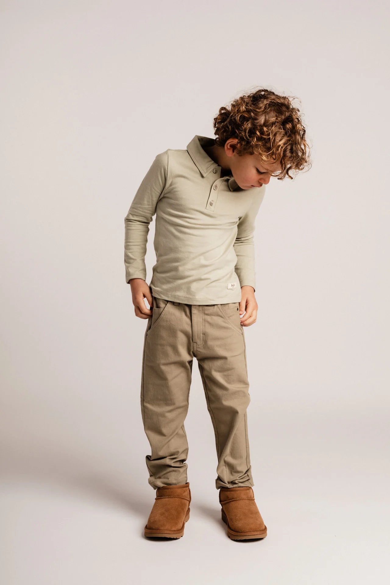Bercher Pants long - green moss