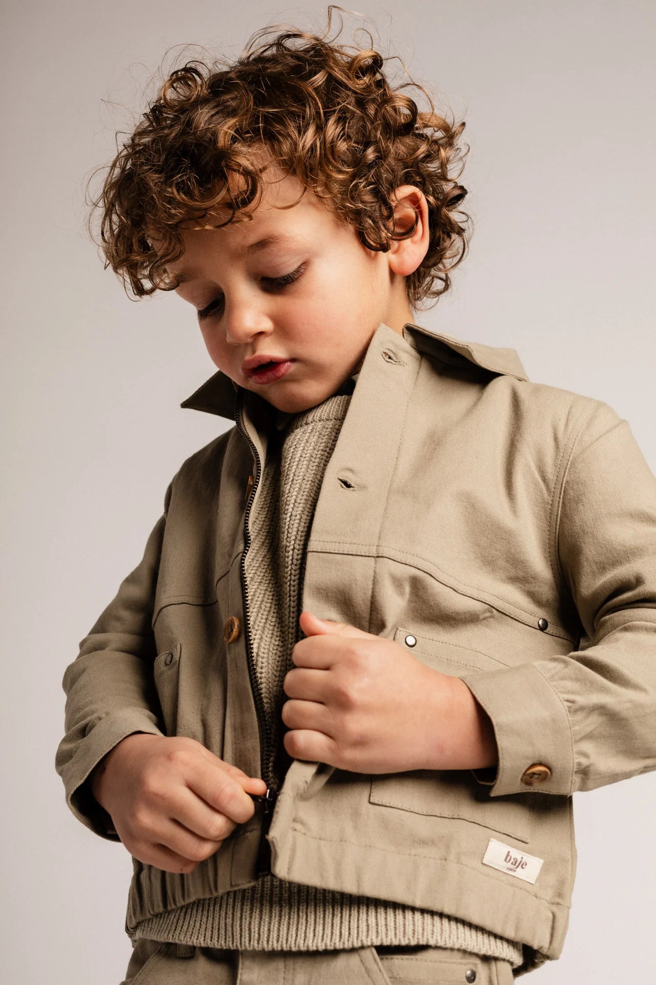 Aubin jacket indoor - Green moss