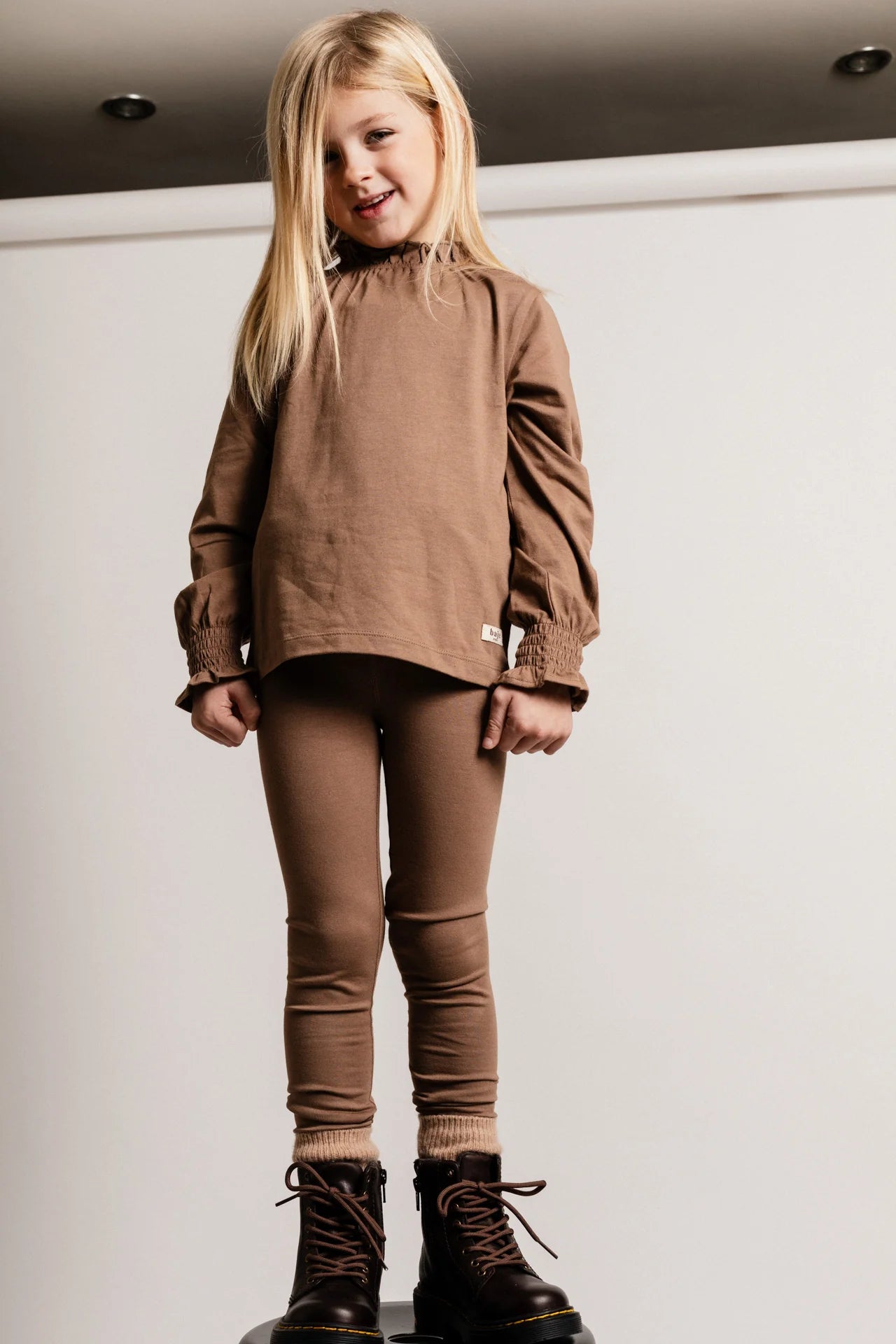 Ela longsleeve - Brown cacao