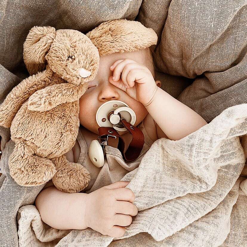 Leren Speenkoord - verschillende kleuren