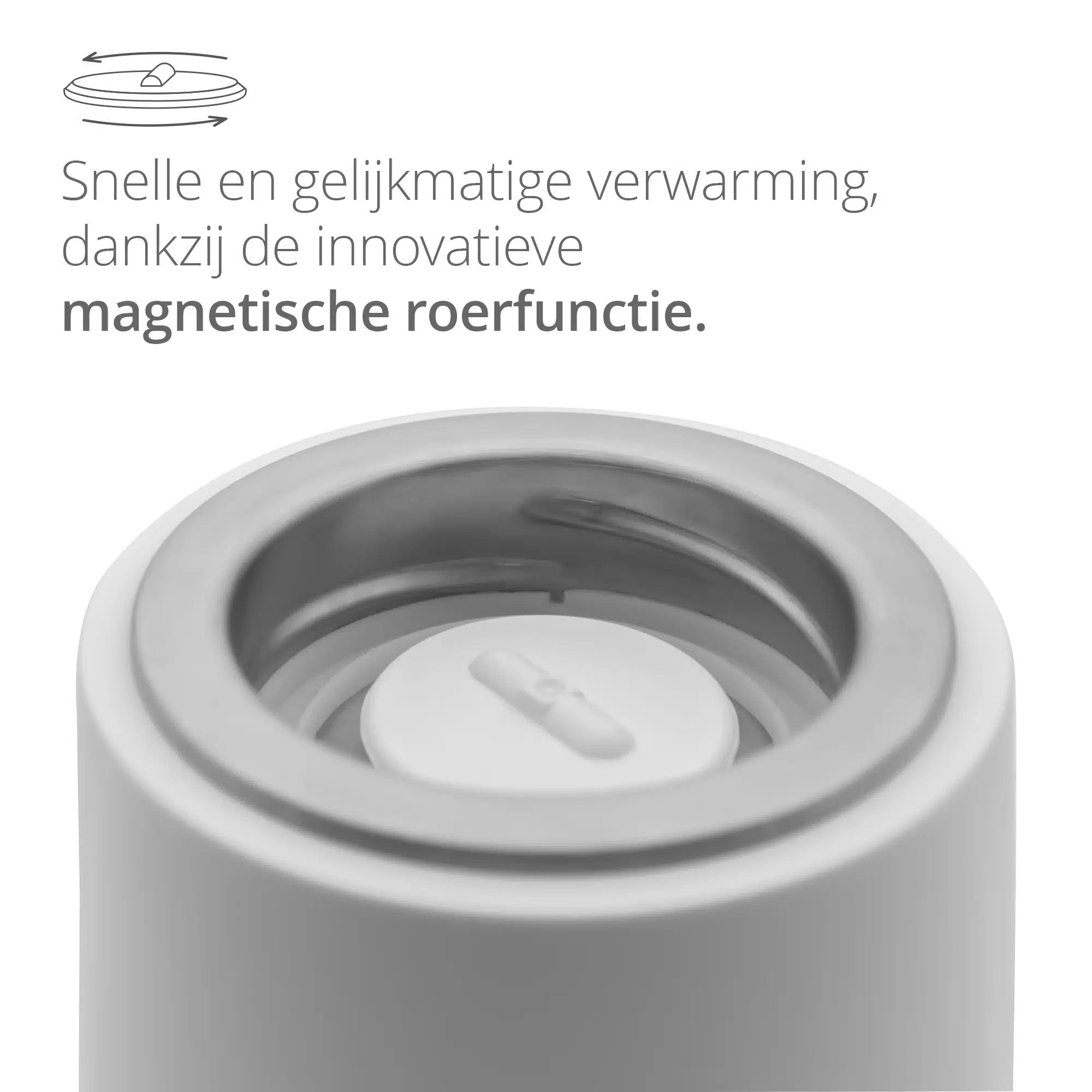 LUVION® Portable Bottle Warmer Ultra Pro White