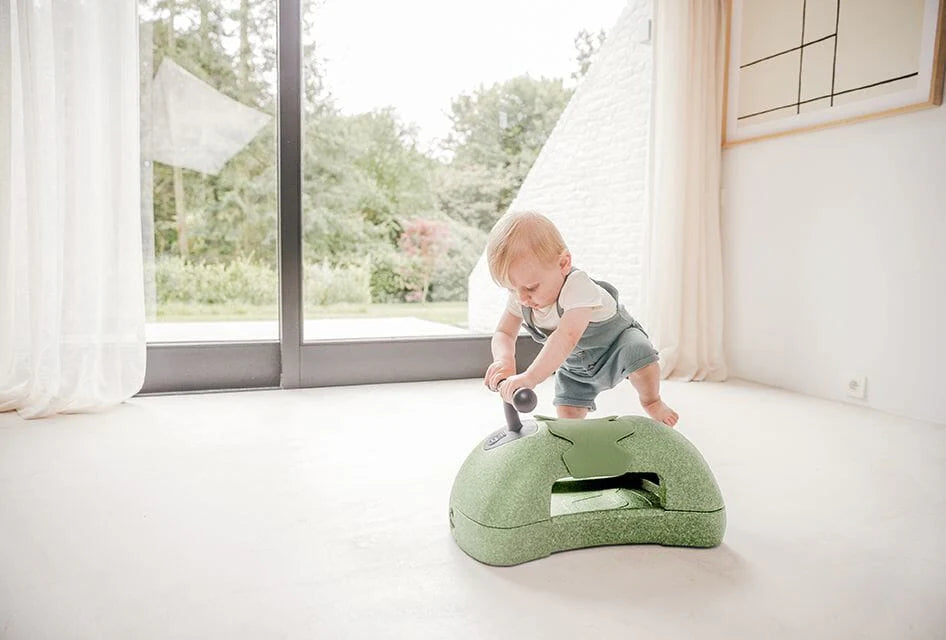 Scoot and Ride My First Rose 3-in-1 Loopwagen - olive