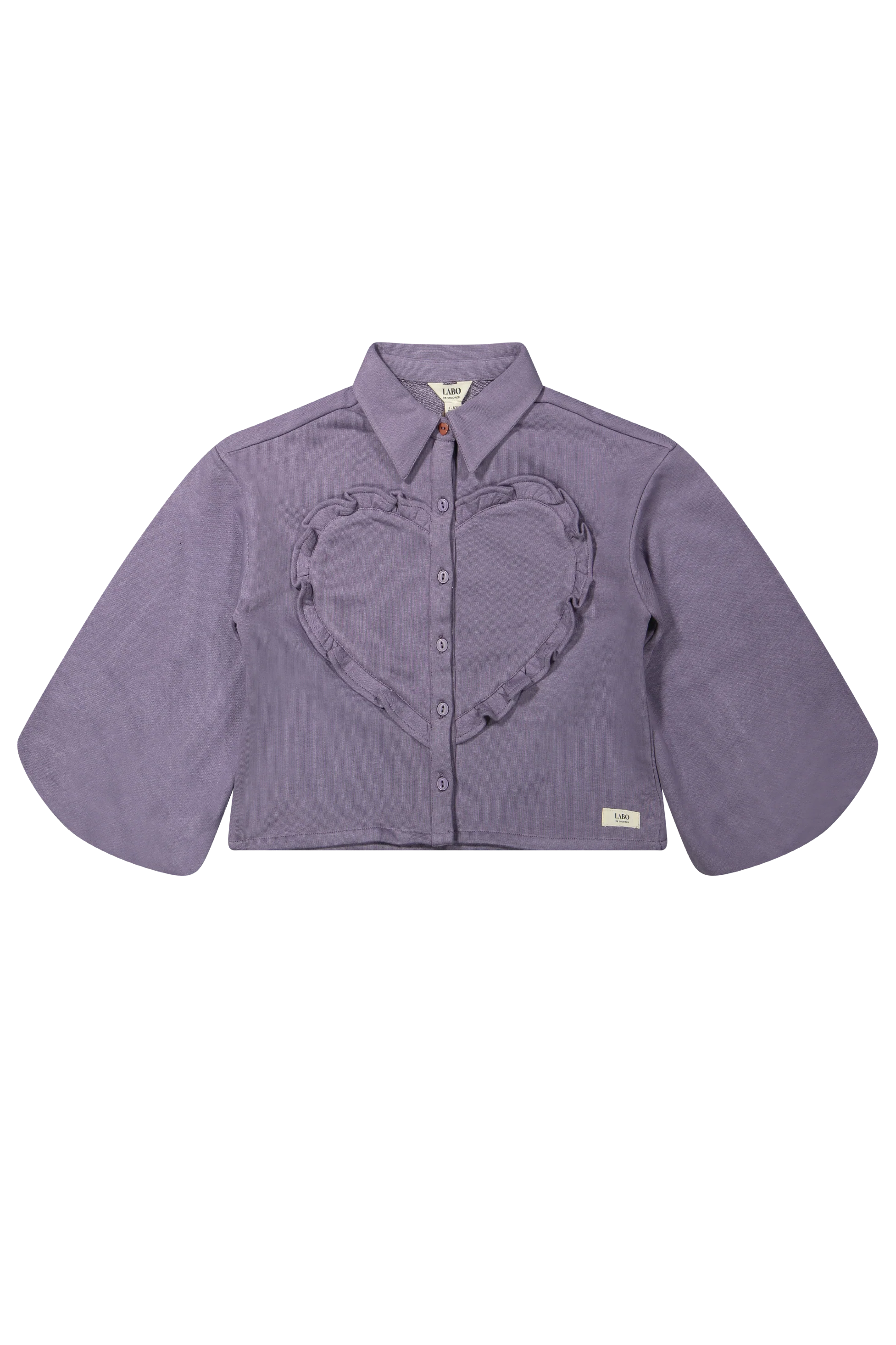 Ayase Blouselongsleeve purplesage