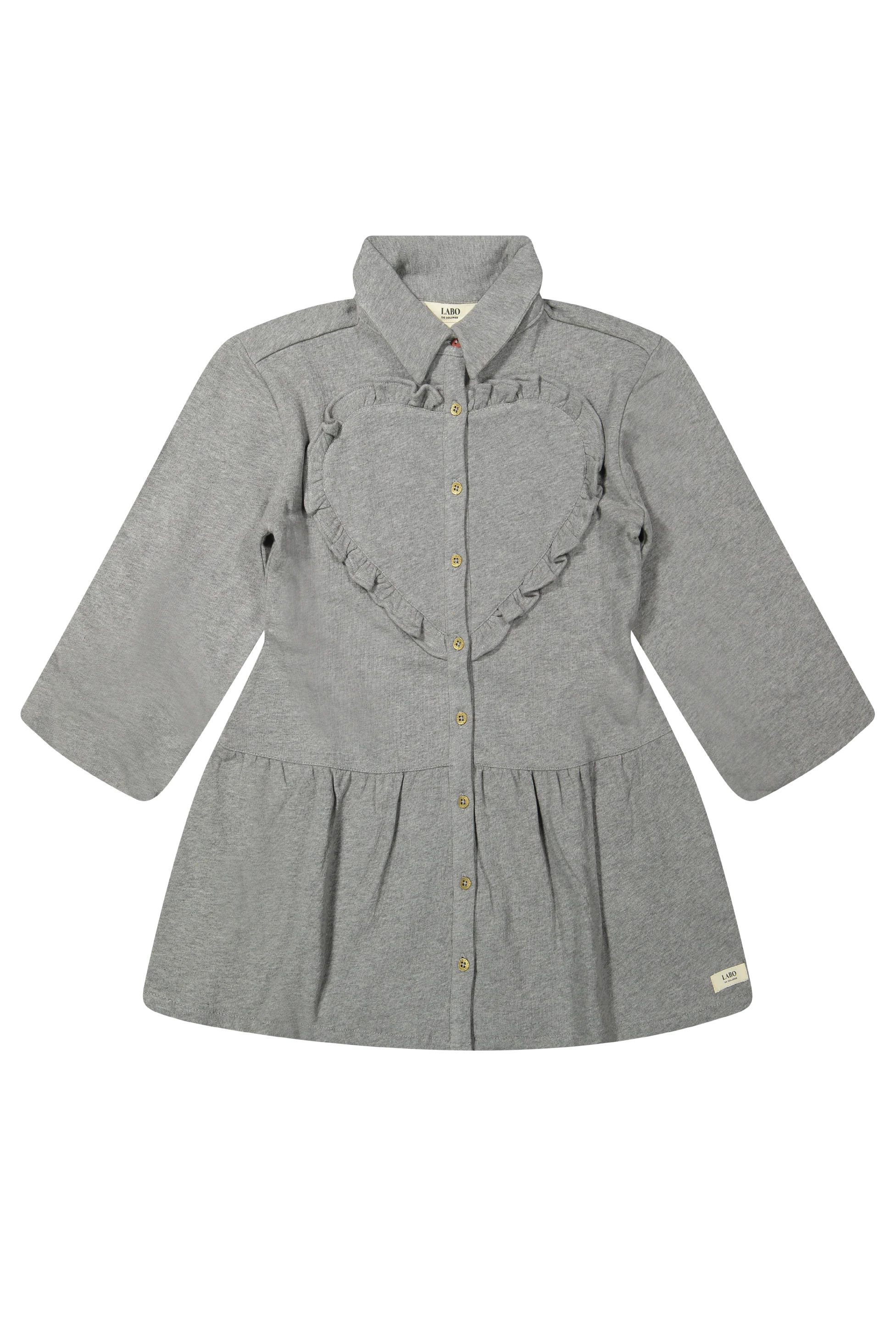 Kabe Dresses : Grey Melange