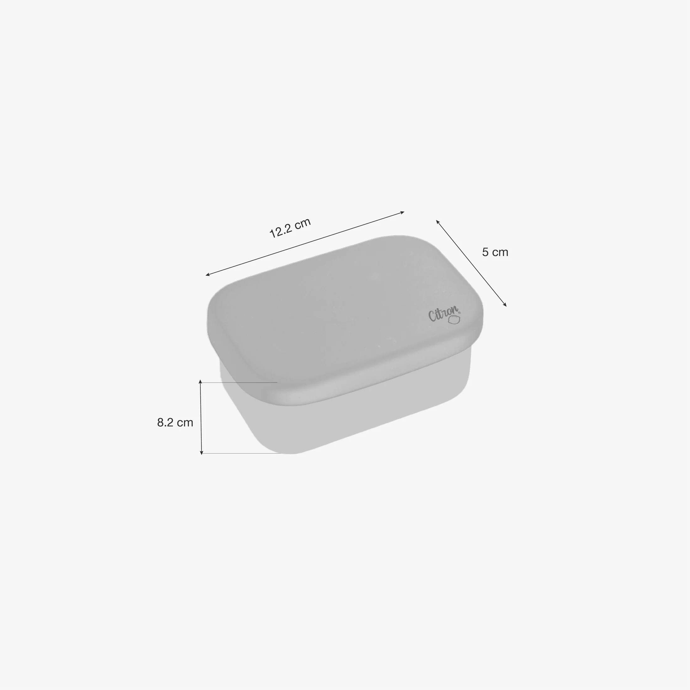 Mini Stainless Steel snack box - Blush