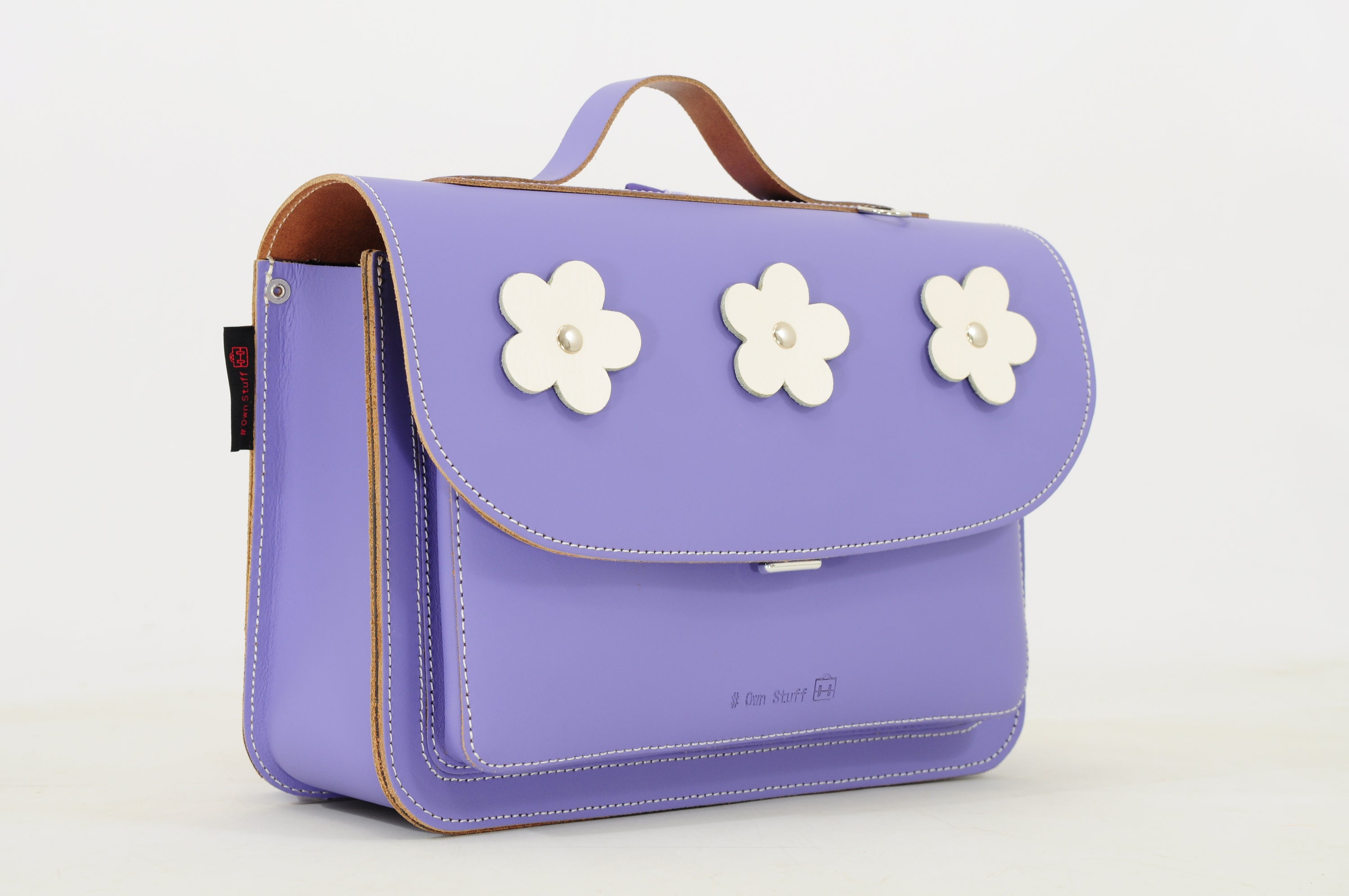 Own Stuff kleuterboekentas Flowers lila