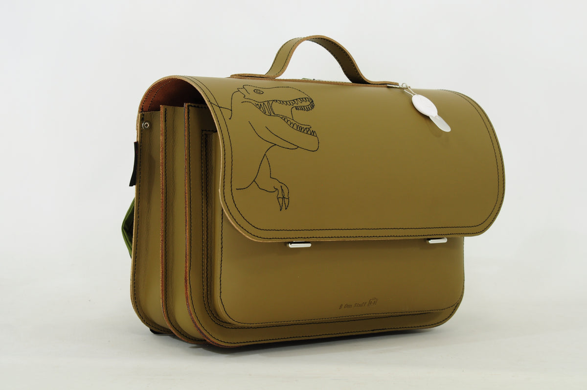 Own Stuff boekentas lagere school Dino Moss