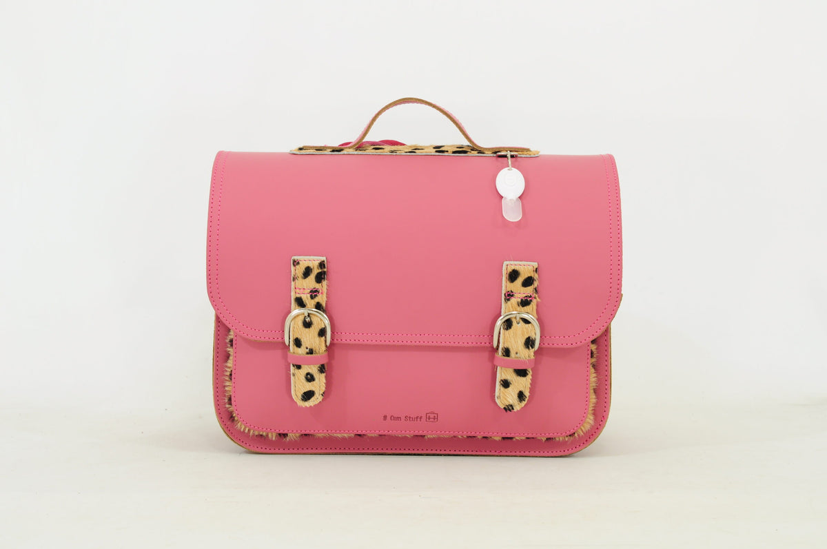 Own Stuff boekentas lagere school Leo Antique Pink