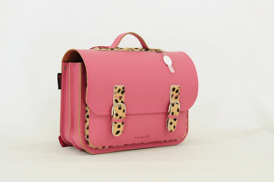 Own Stuff boekentas lagere school Leo Antique Pink