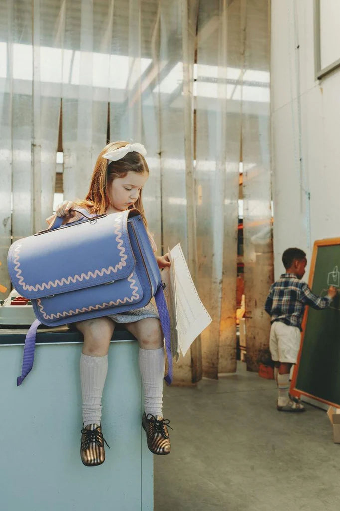 Own Stuff boekentas lagere school Wave Lila