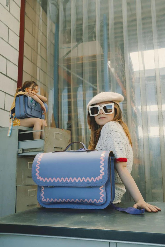 Own Stuff boekentas lagere school Wave Lila