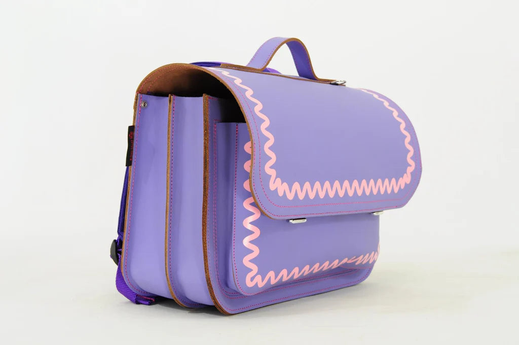 Own Stuff boekentas lagere school Wave Lila