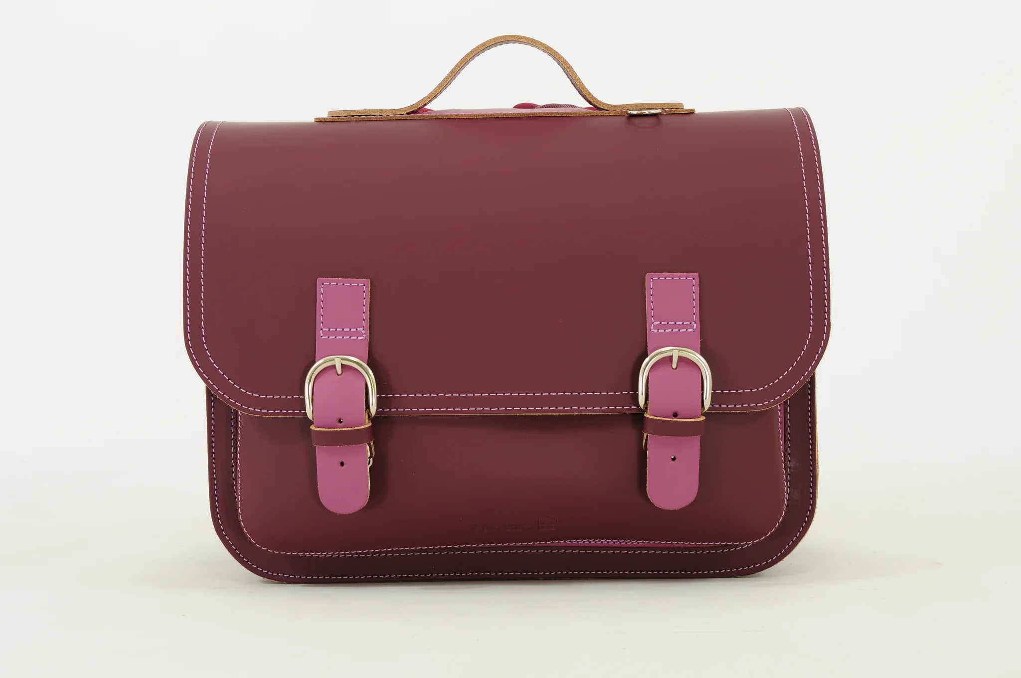 Own Stuff boekentas lagere school Aubergin plum