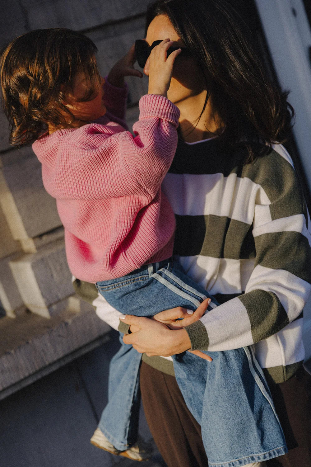 LITTLE CHLOÉ KNIT PINK